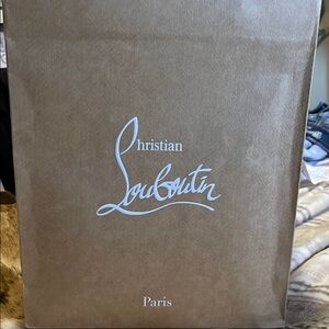 Christian Louboutin Black and Red Heels